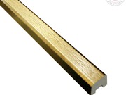 Square Water Bar 10mm x 10mm x 2500mm - Brushed Gold